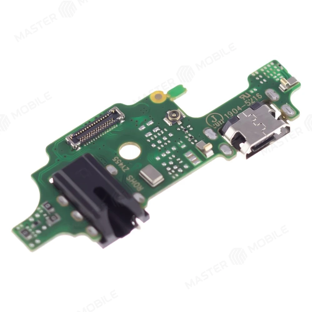 Нижняя плата для Tecno Spark 4 (KC8) с комп. + разъем зарядки + микрофон  фото №3