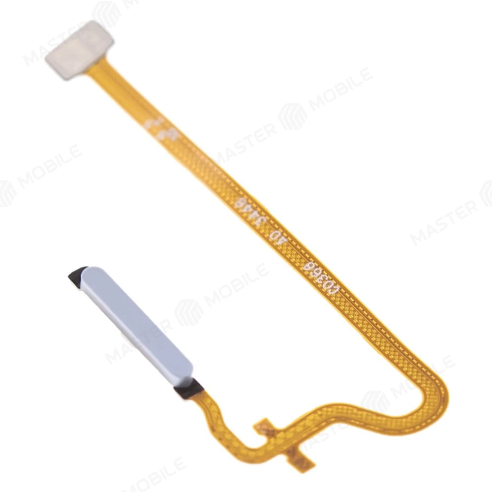 Шлейф для Realme Note 60 (RMX3933) с комп. + сканер отпечатка пальца (голубой) фото №3