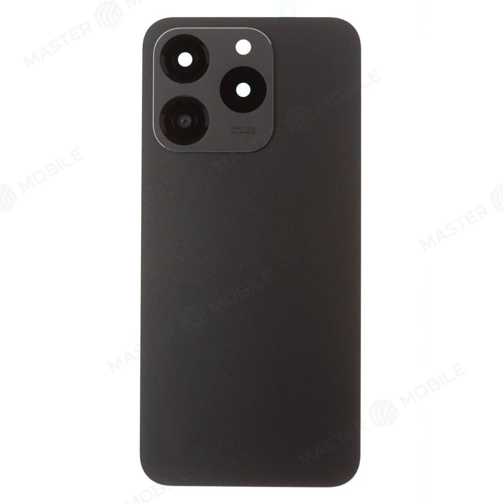 Задняя крышка для Realme 15T (RMX5111) (черный) (в сборе со стеклом камеры) (ORIG100)
