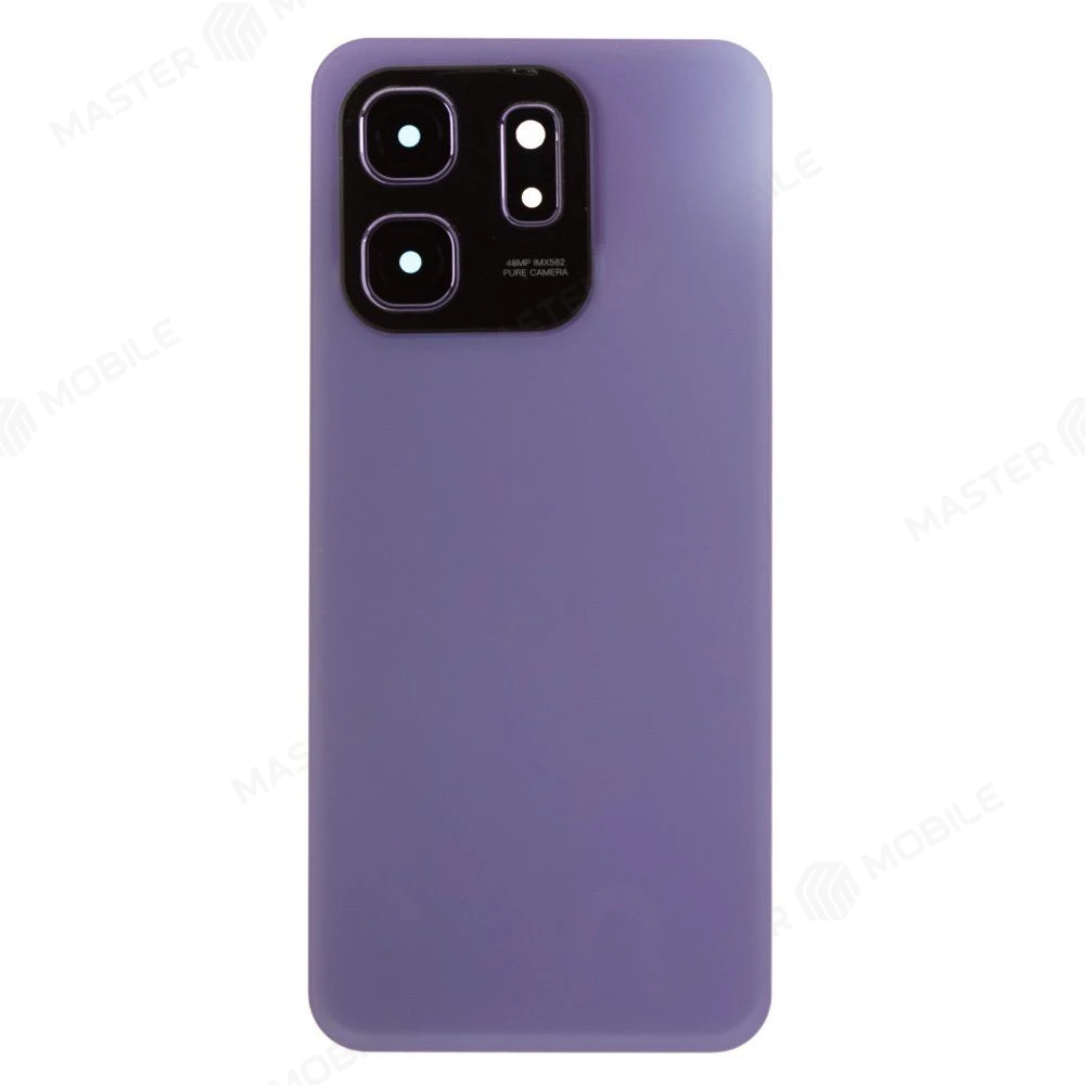Задняя крышка для Infinix Hot 50i (X6531B) (фиолетовый) (в сборе со стеклом камеры)