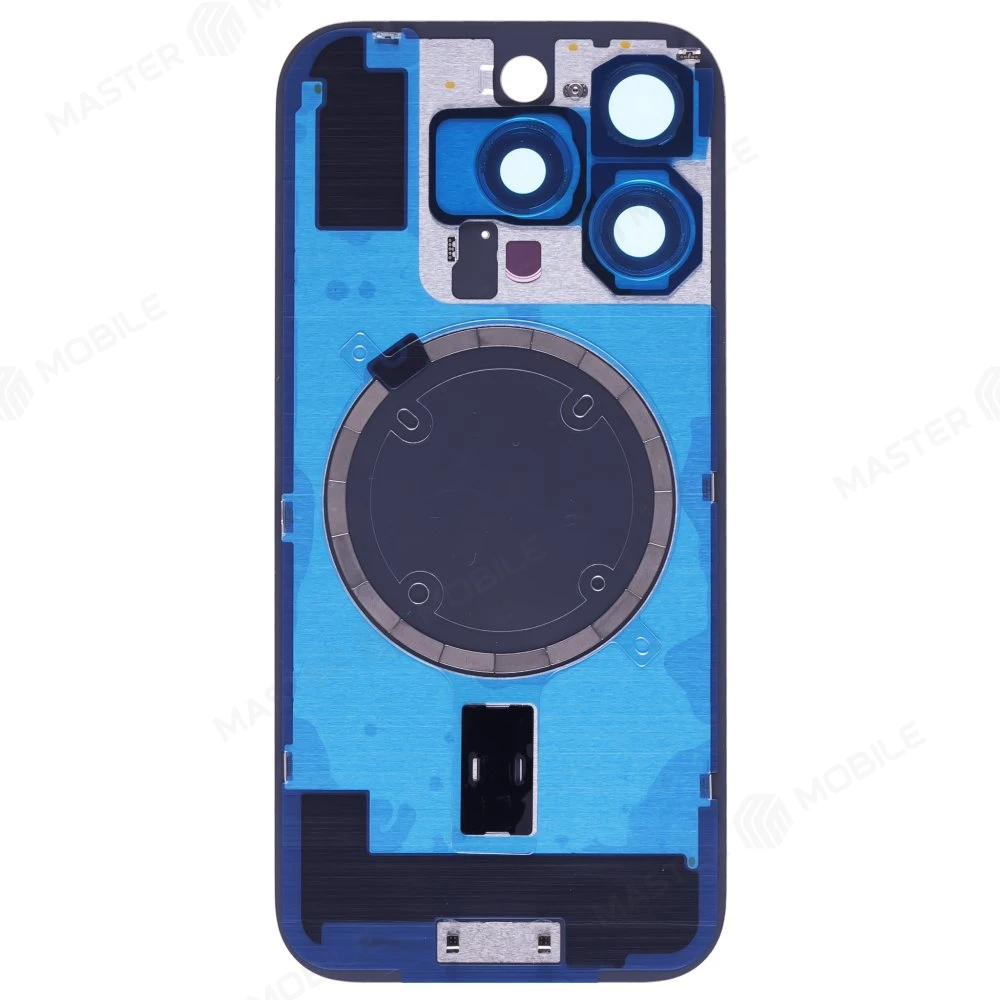 Задняя крышка для Apple iPhone 16 Pro (белый) (в сборе со стеклом камеры) (Premium)  фото №2