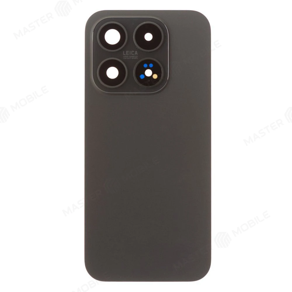 Задняя крышка для Xiaomi 17 (25113PN0EC) (черный) (в сборе со стеклом камеры) (ORIG100)  фото №1
