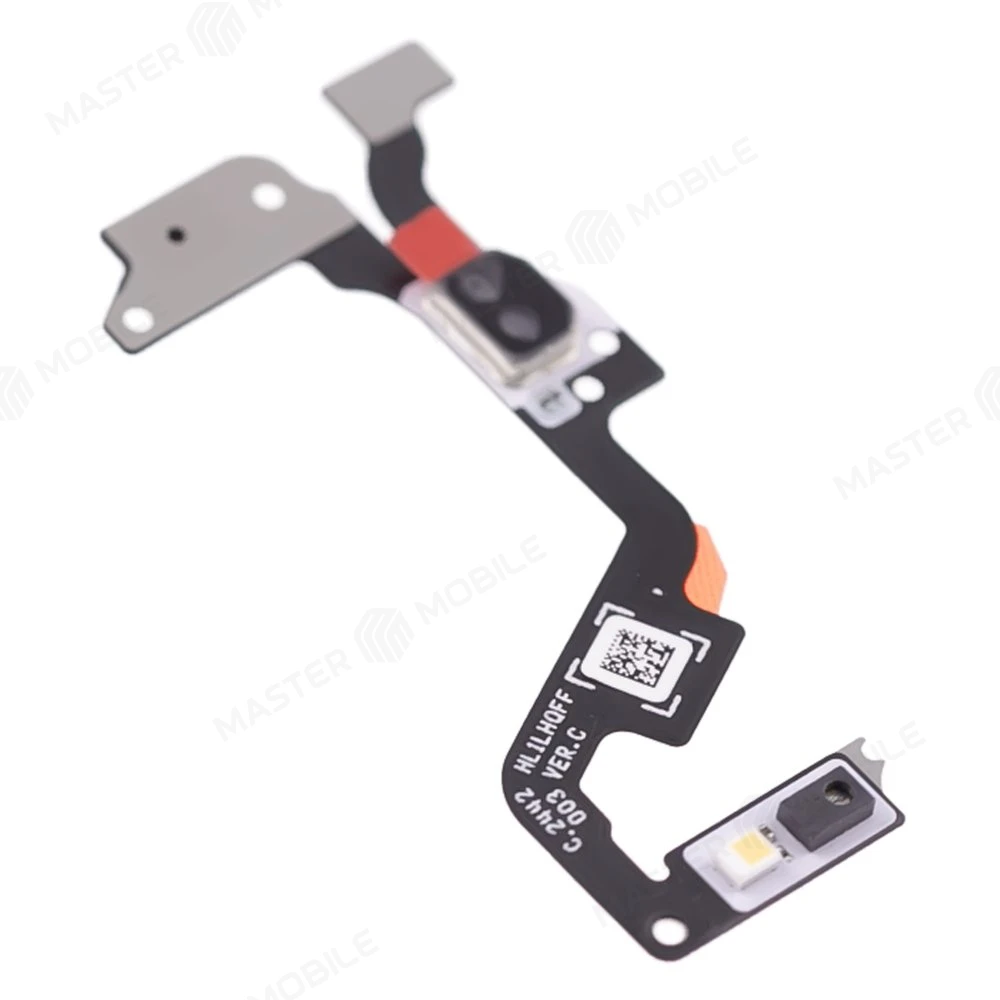 Шлейф для Huawei Pura 70 Pro (HBN-LX9) с комп. + вспышка + сенсор + микрофон фото №3
