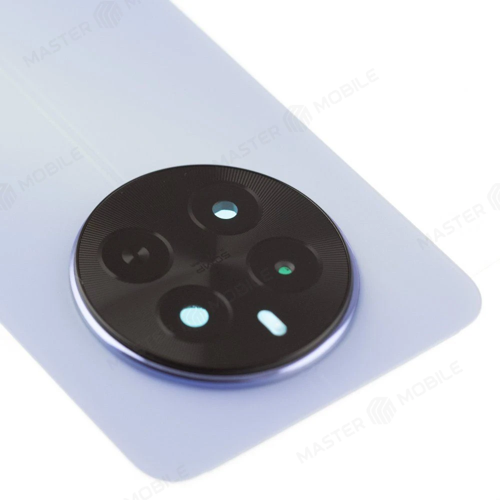 Задняя крышка для Realme 12 4G (RMX3871) (в сборе со стеклом камеры) (голубой) (ORIG100) фото №3