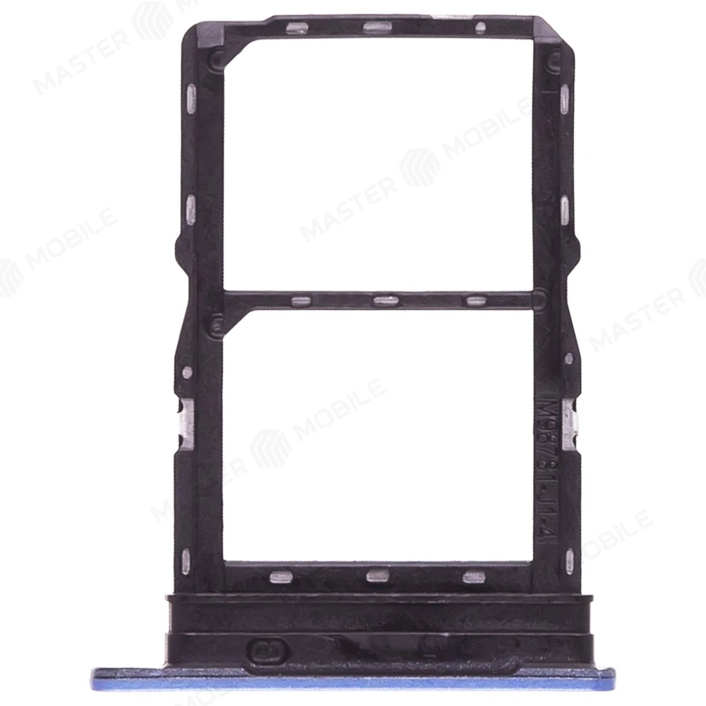 Держатель сим-карты для Huawei Honor X7a (RKY-LX1) (синий) фото №2