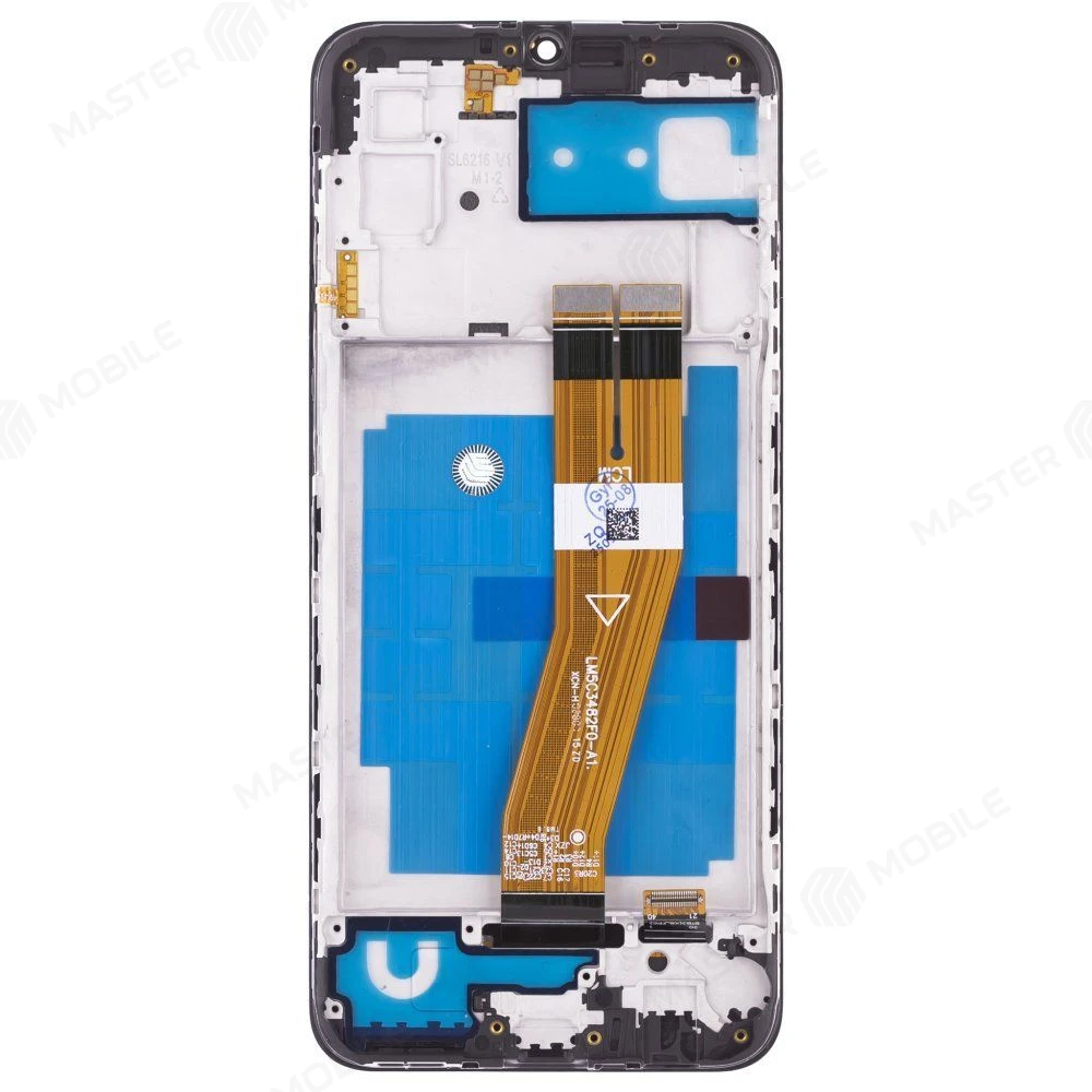 Дисплей для Samsung A035 Galaxy A03 + тачскрин (черный) (в рамке) (ORIG100) (SP) (166mm) фото №2