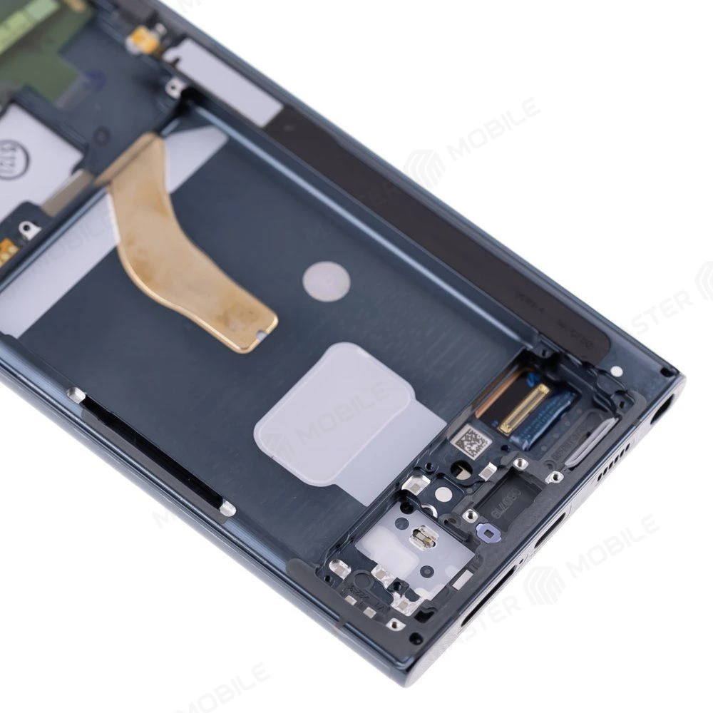 Дисплей для Samsung S908 Galaxy S22 Ultra + тачскрин (зеленый) (в рамке) (ORIG100) (SP) фото №4