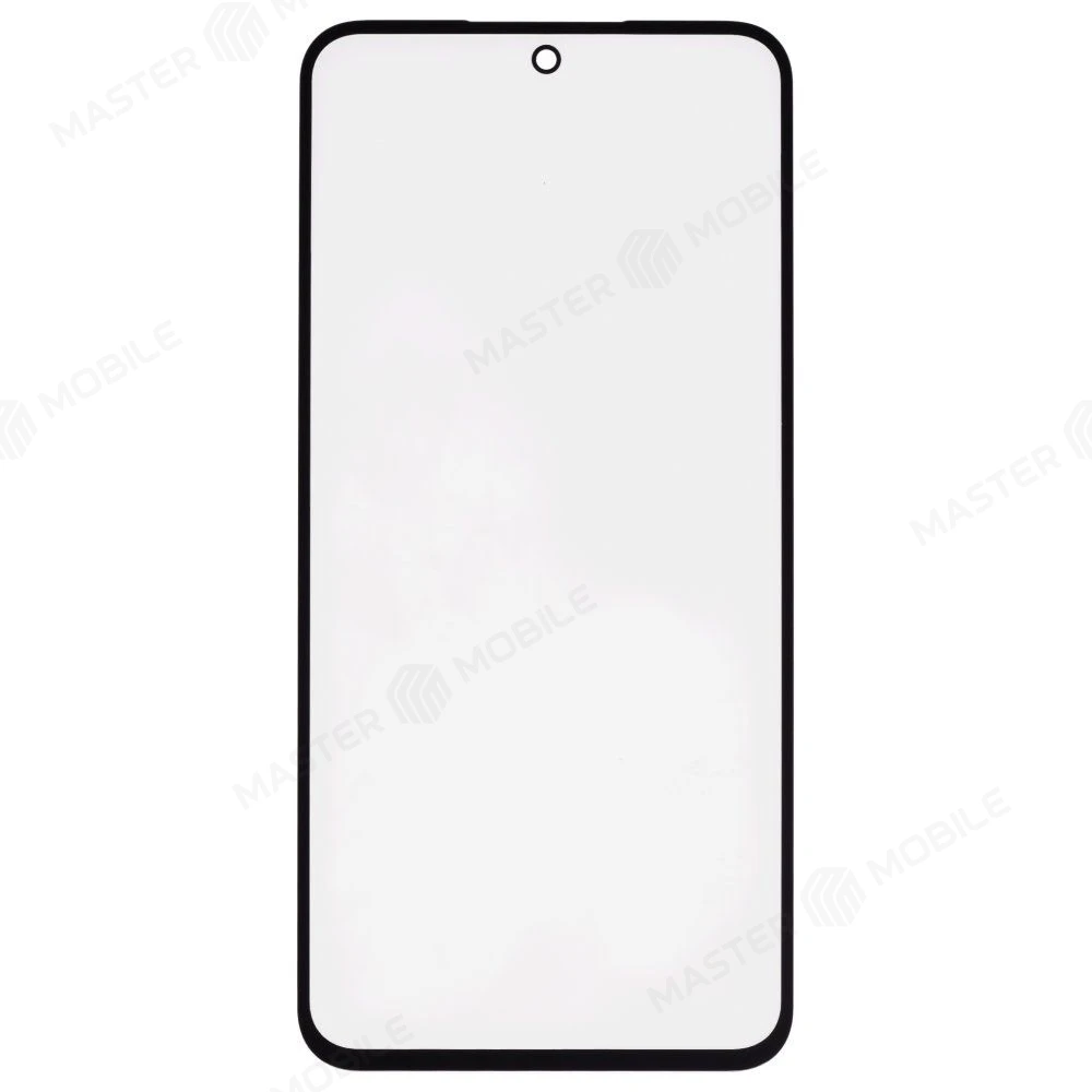 Стекло модуля для Samsung A566 Galaxy A56 5G + OCA (черный) (Premium) фото №1