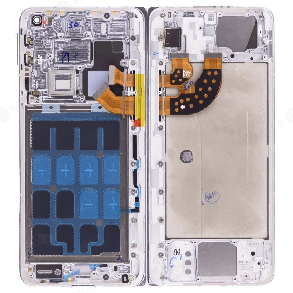 Дисплей для OPPO Find N5 (CPH2671) + тачскрин (внутренний) (серебристый) (в рамке) (ORIG100) фото №2