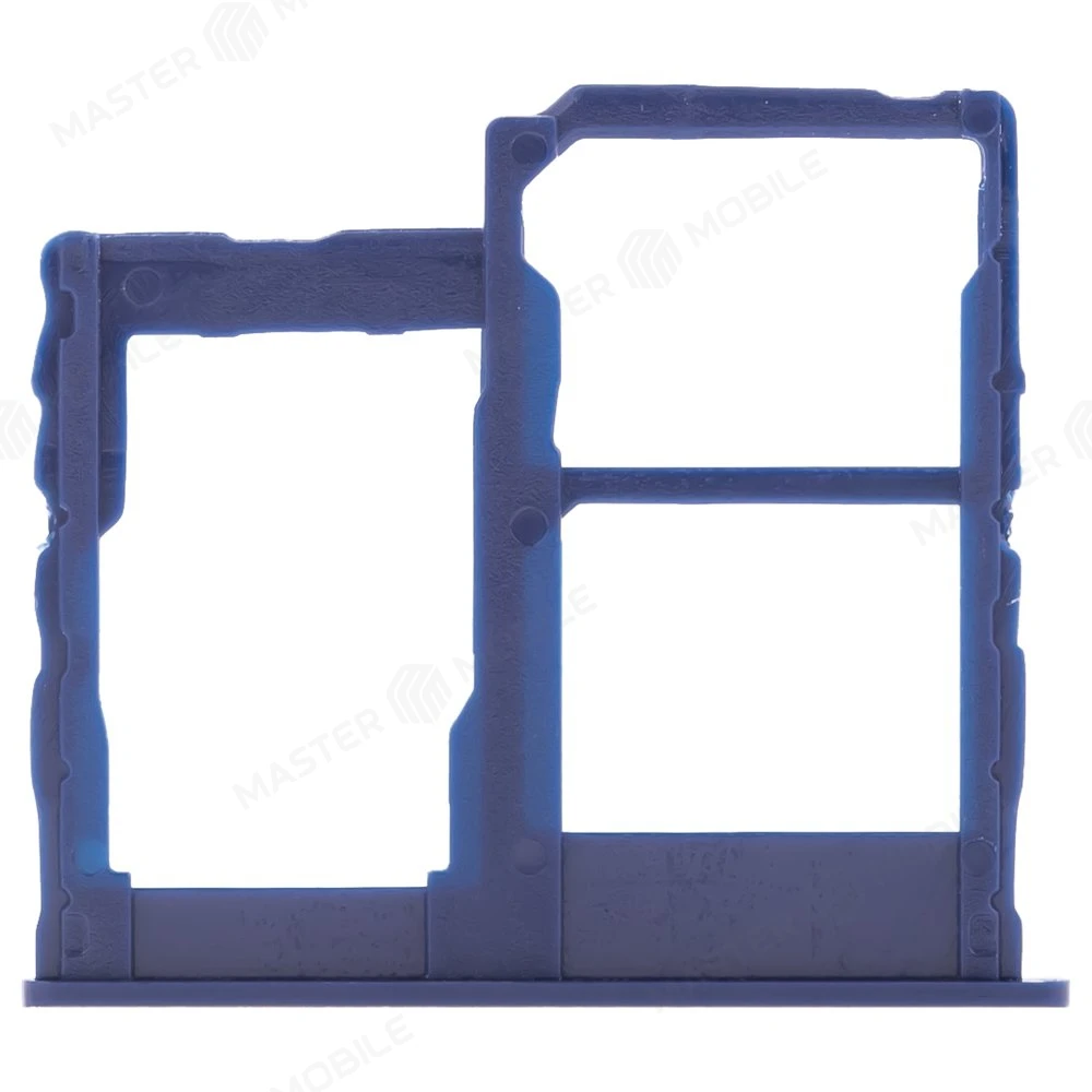 Держатель сим-карты для Samsung A013 Galaxy A01 Core (синий) фото №2