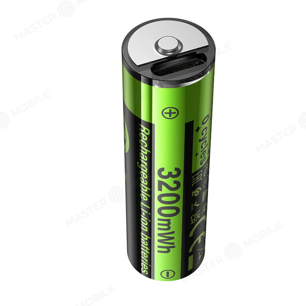 Батарейки Hoco JA3 AA 3200 mAh 2 шт. (перезаряжаемая) фото №4