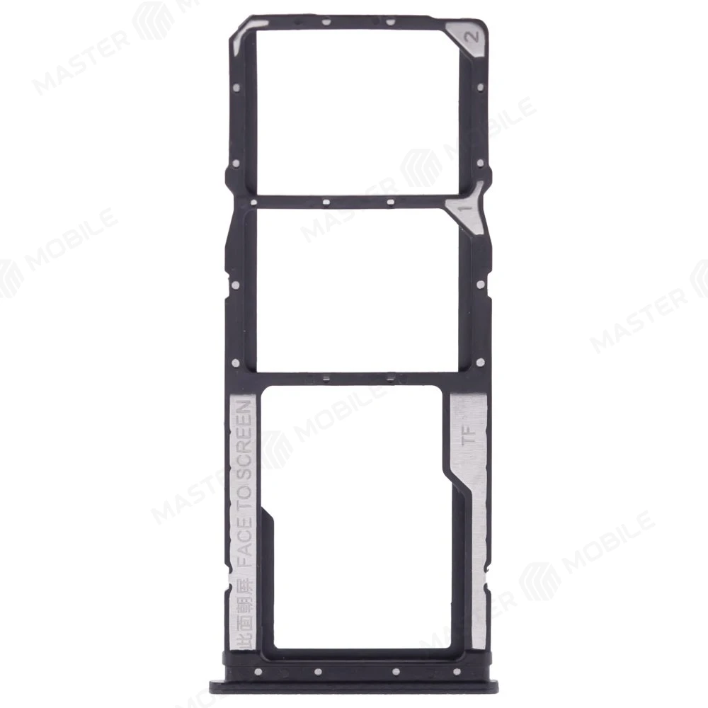 Держатель сим-карты для Xiaomi Redmi 12C (22120RN86G) (серый) фото №1