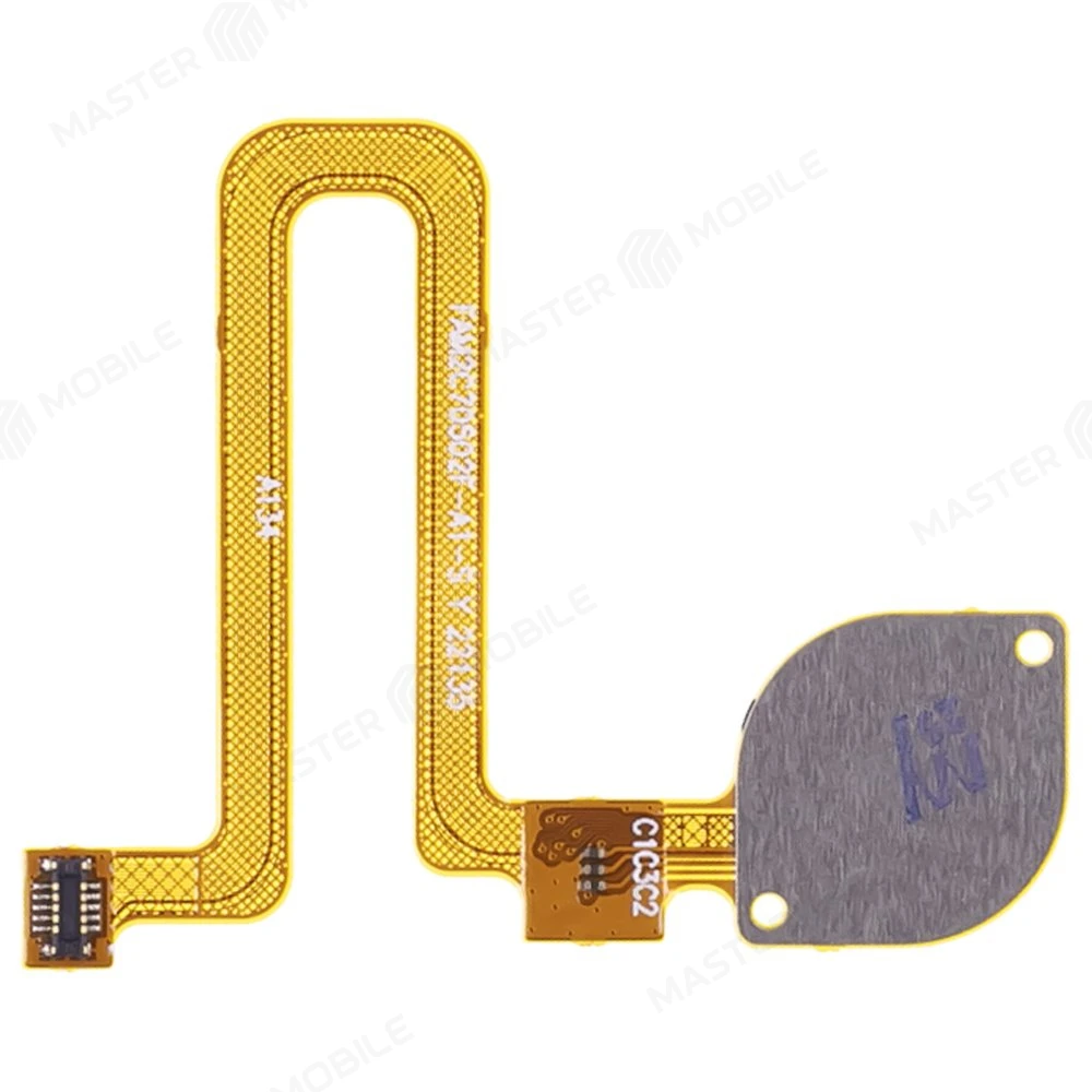 Шлейф для Xiaomi Redmi A2+ (23028RNCAG) с комп. + сканер отпечатка пальца (черный) фото №2