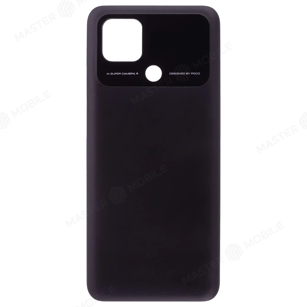 Задняя крышка для Xiaomi Poco C40 (220333QPG) (черный)