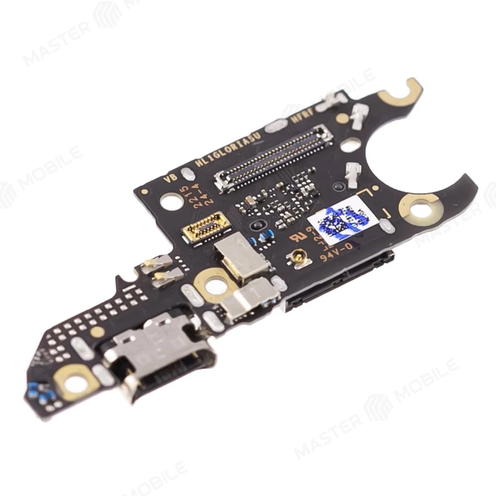 Нижняя плата для Huawei Nova 10 Pro (GLA-LX1) / Nova 11 Pro (GOA-LX9) с комп. + разъем зарядки + микрофон (ORIG100)  фото №3