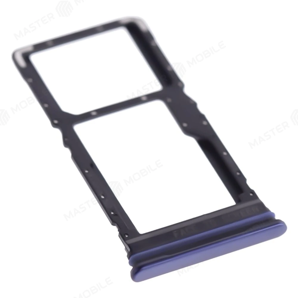 Держатель сим-карты для Xiaomi Mi 10T Lite 5G (M2007J17G) (синий)  фото №3