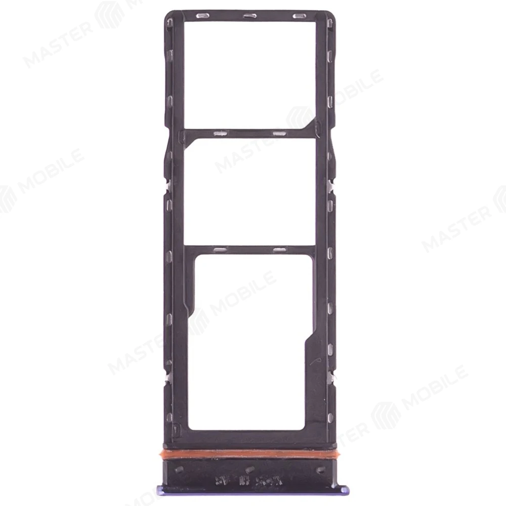 Держатель сим-карты для Infinix Note 10 Pro (X695C) (синий) фото №2