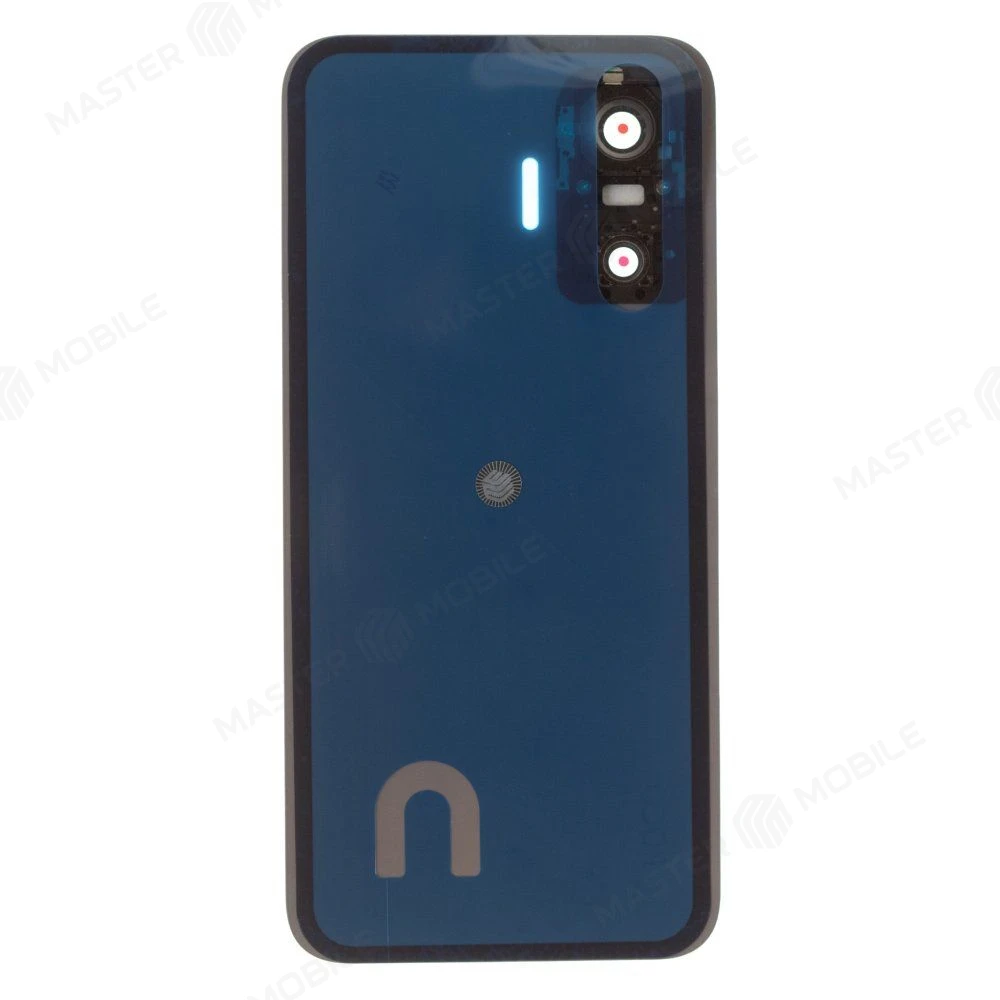 Задняя крышка для Xiaomi Poco F7 (25053PC47G) (белый) (в сборе со стеклом камеры)  фото №2