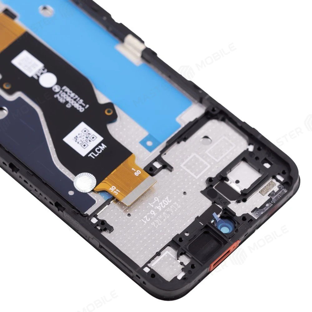 Дисплей для Tecno Spark GO 1 (KL4) + тачскрин (черный) (в рамке) (ORIG) фото №3