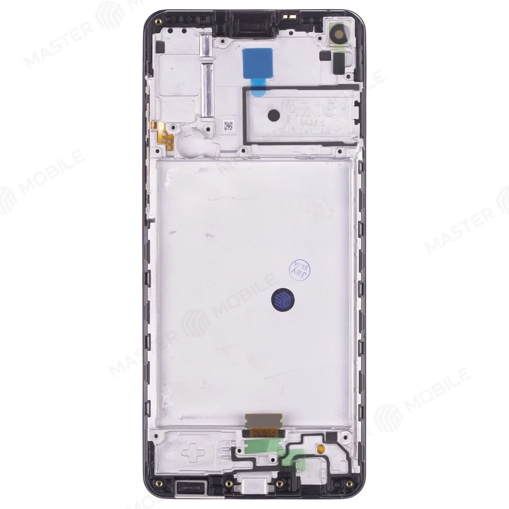 Дисплей для Samsung A217 Galaxy A21s + тачскрин (черный) (в рамке) (ORIG100) (SP) фото №2