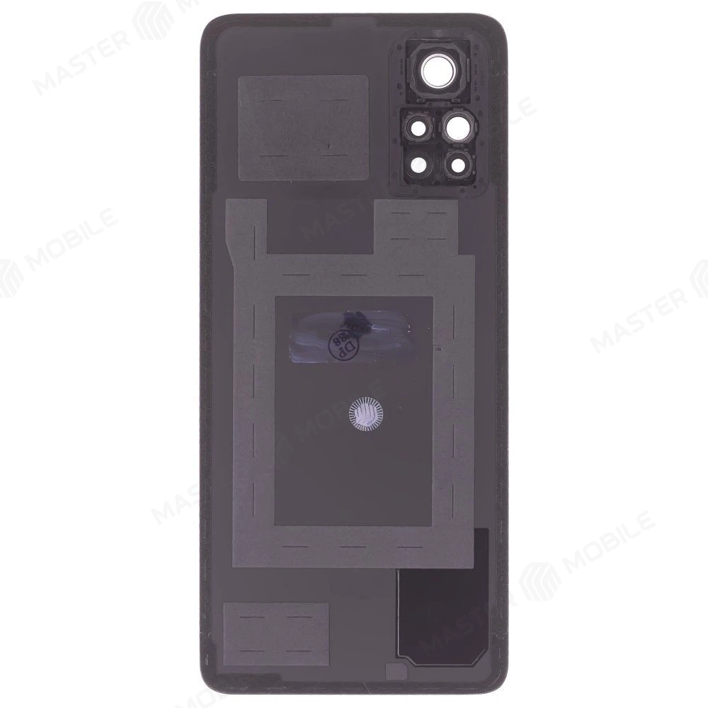 Задняя крышка для Xiaomi Redmi Note 12 Pro 4G (2209116AG) (черный) (в сборе со стеклом камеры) (ORIG100)  фото №2