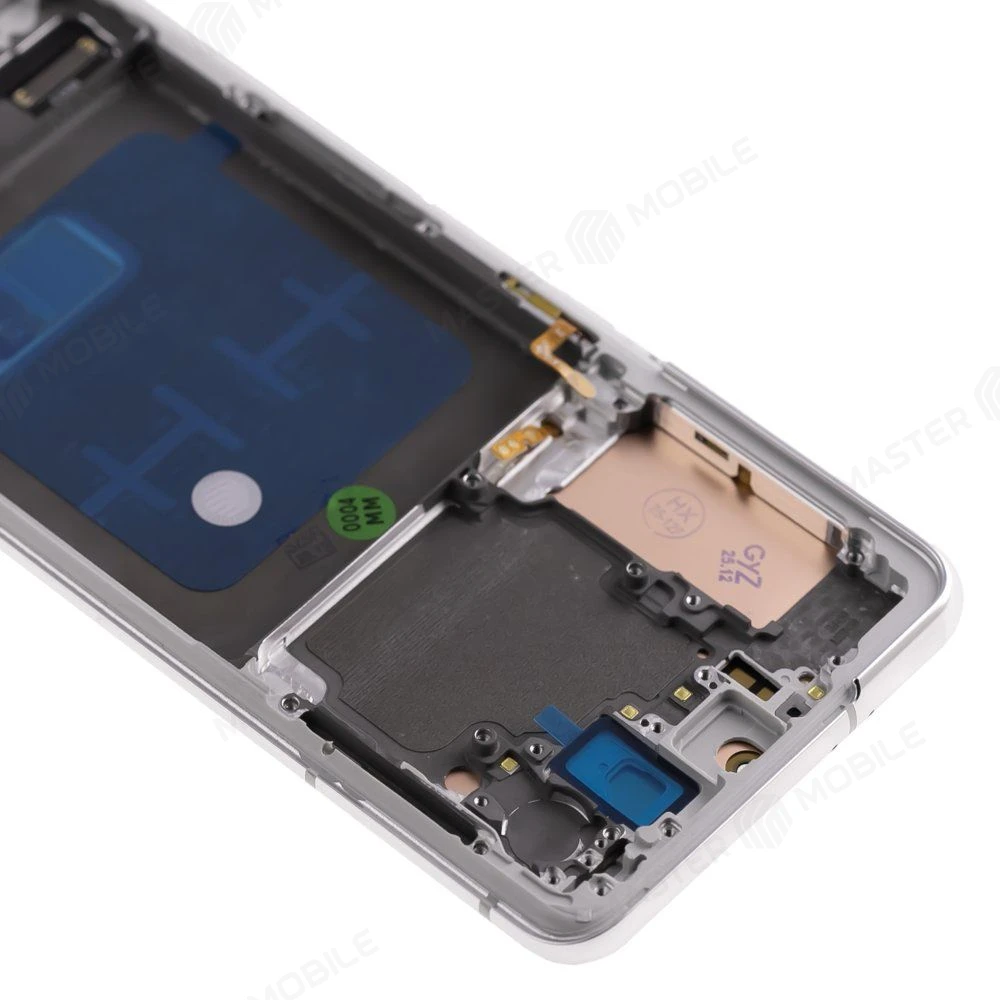 Дисплей для Samsung G991 Galaxy S21 + тачскрин (серебристый) (в рамке) (OLED) (Full Size) фото №3