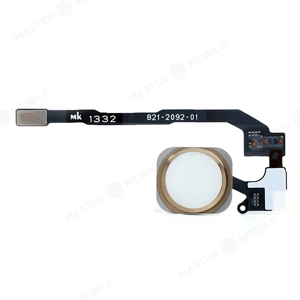 Кнопка (механизм) Home для Apple iPhone 5s / iPhone SE (в сборе) (золотистый) фото №1