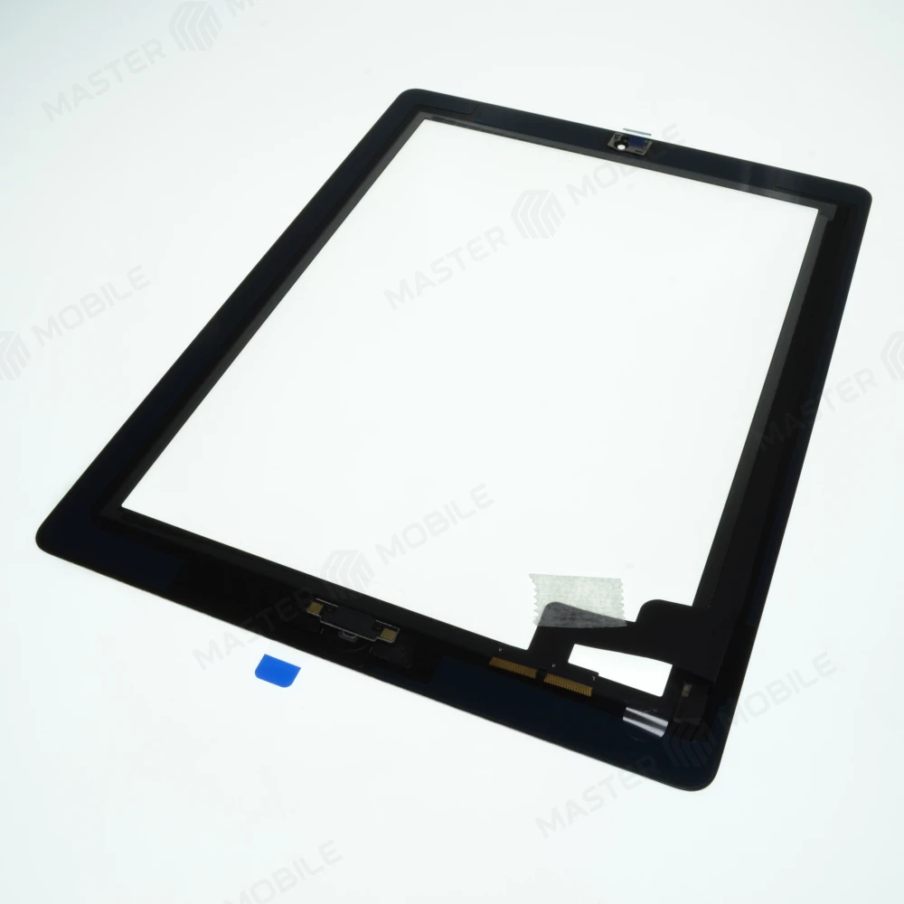 Тачскрин для Apple iPad 2 (A1395/A1396/A1397) + кнопка Home (черный)  фото №2
