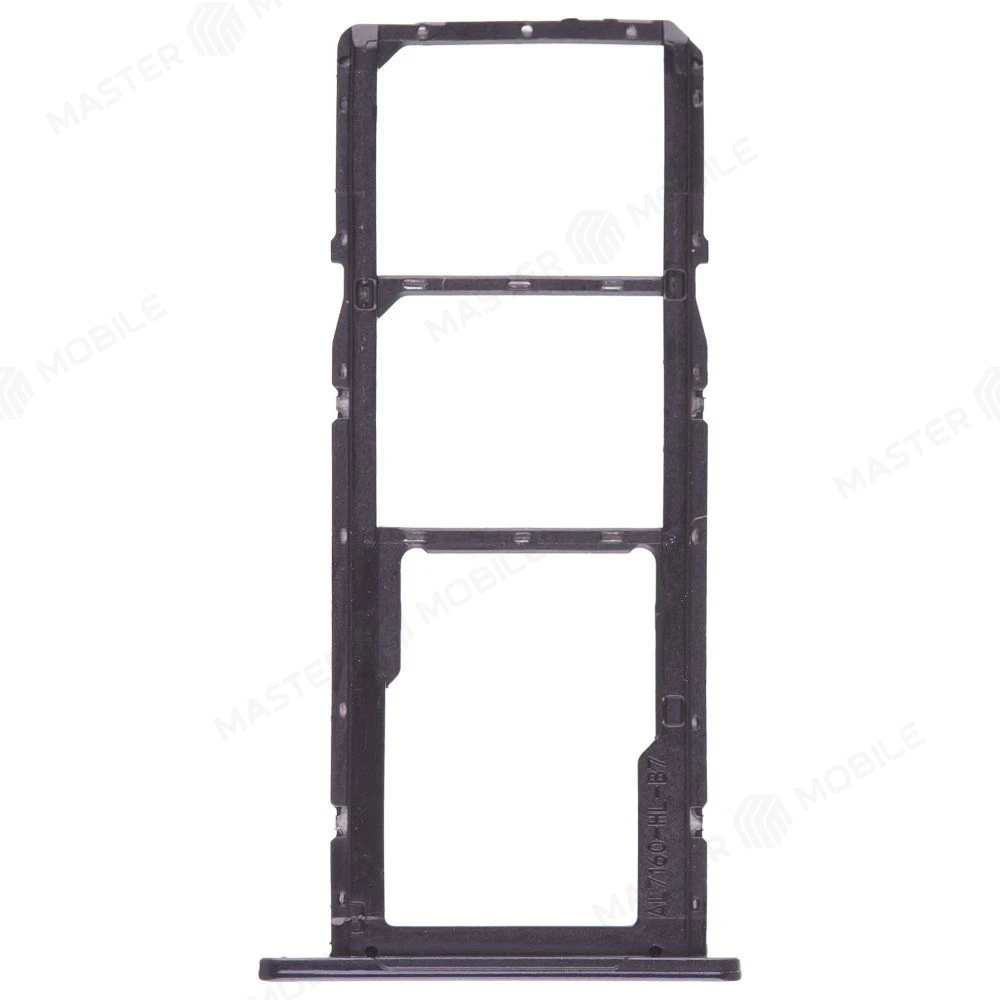 Держатель сим-карты для Samsung A065 Galaxy A06 (черный) фото №2