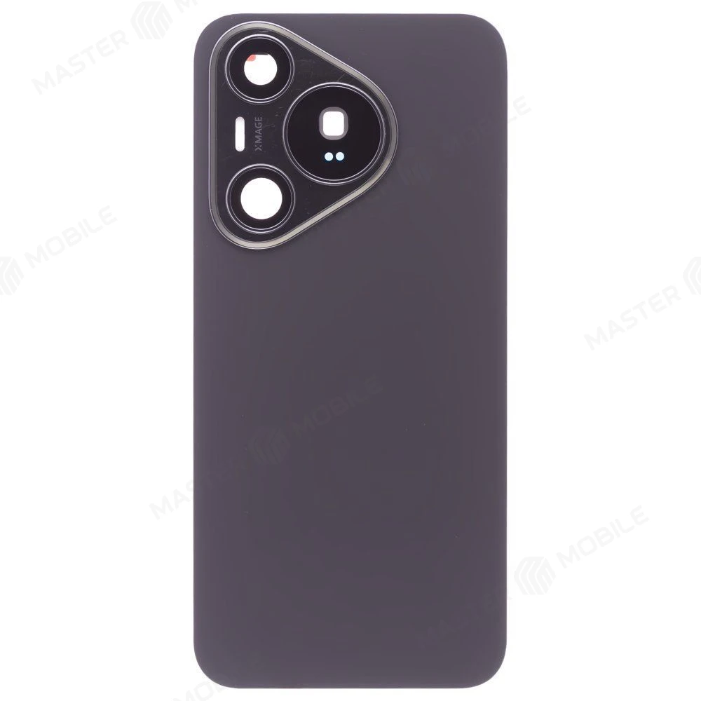 Задняя крышка для Huawei Pura 70 (ADY-LX9) (черный) (в сборе со стеклом камеры) (ORIG100)  фото №1