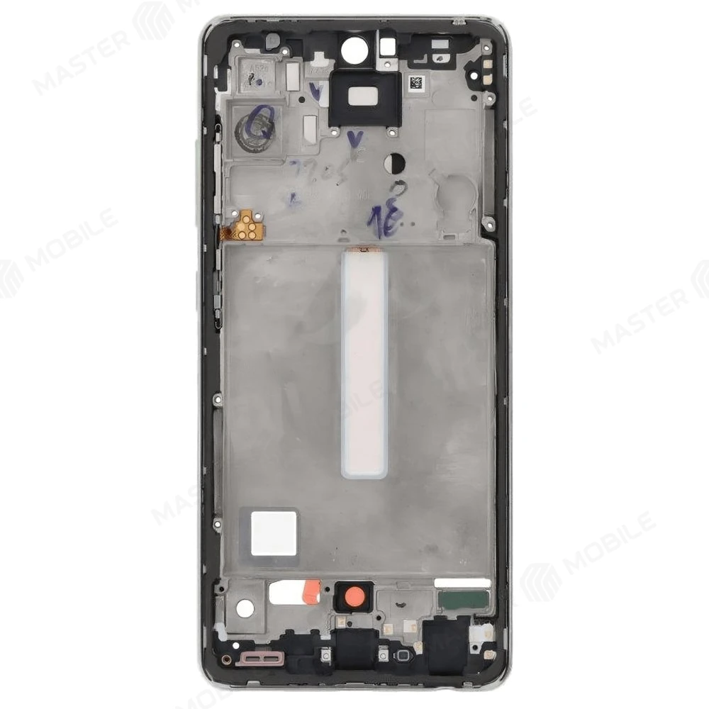 Рамка дисплея для Samsung A528 Galaxy A52s (серебристый) фото №2