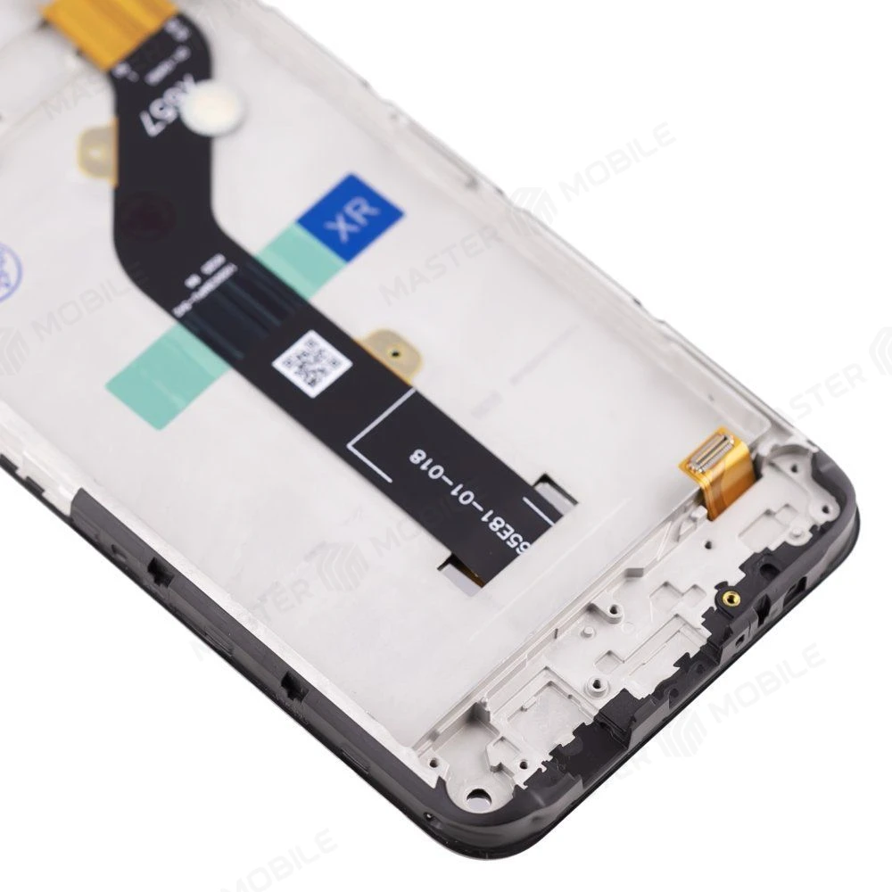 Дисплей для Tecno Spark 7 (KF6N) + тачскрин (черный) (в рамке) (ORIG) фото №4