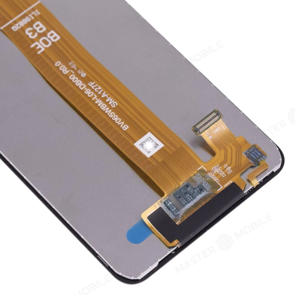 Дисплей для Samsung A127 Galaxy A12 Nacho + тачскрин (черный) (ORIG100) (SP) фото №4