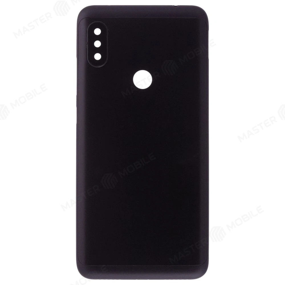 Задняя крышка для Xiaomi Redmi Note 6 Pro (M1806E7TG) (черный) (в сборе со стеклом камеры) фото №1