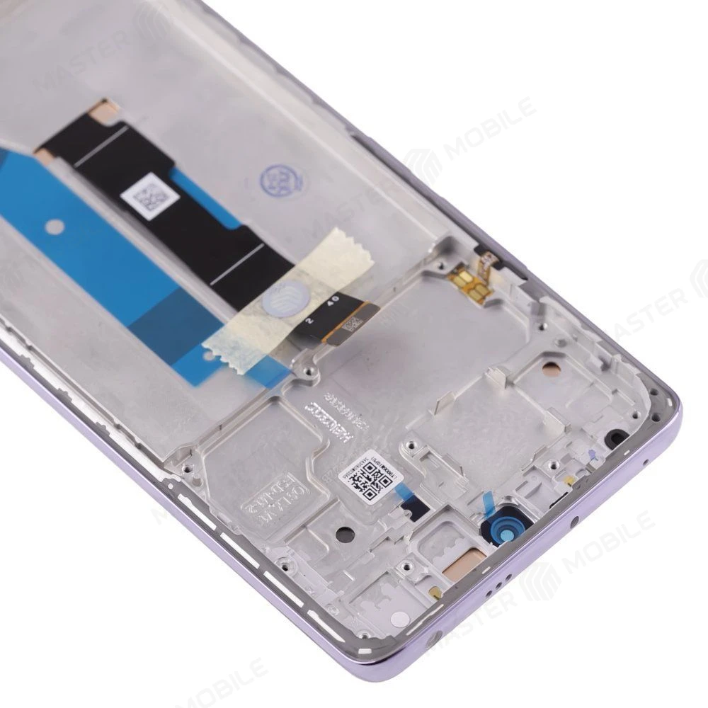 Дисплей для Xiaomi Redmi Note 14 Pro 4G (24116RACCG) + тачскрин (фиолетовый) (в рамке) (ORIG100) (SP) фото №3