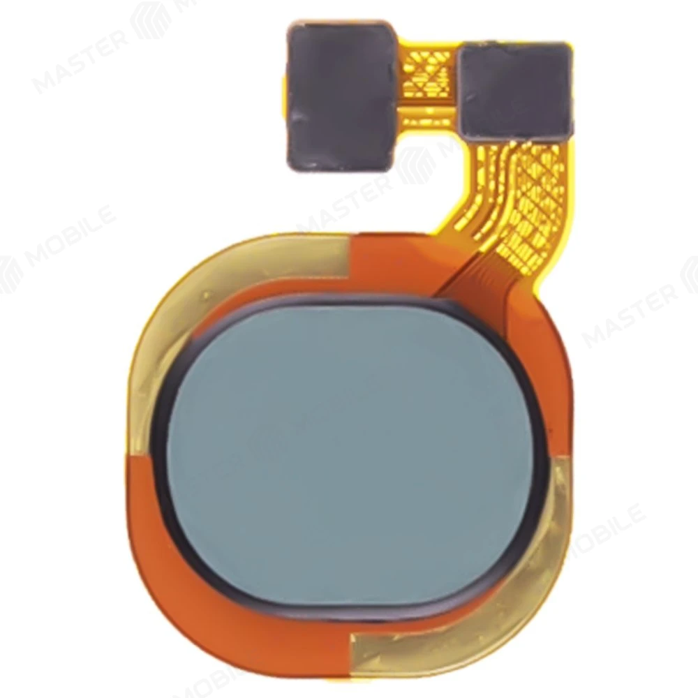 Шлейф для Tecno Spark 7 (KF6N) с комп. + сканер отпечатка пальца (зеленый)  фото №1