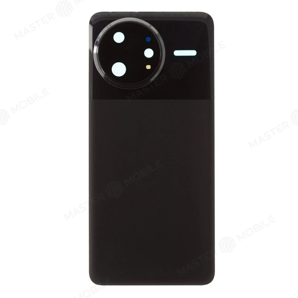 Задняя крышка для Xiaomi Poco F7 Ultra (24122RKC7G) (черный) (в сборе со стеклом камеры)