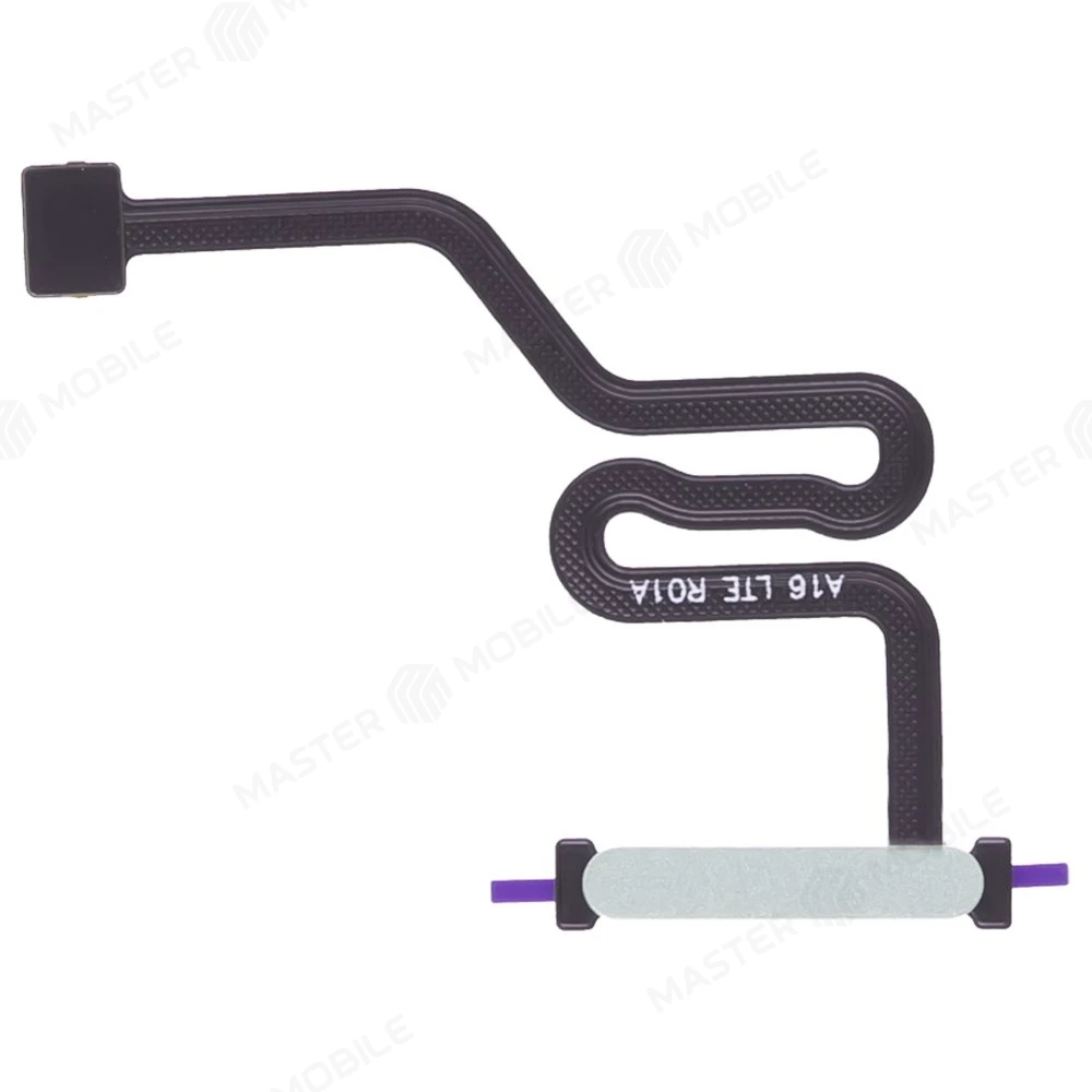 Шлейф для Samsung A165F Galaxy A16 4G с комп. + сканер отпечатка пальца (зеленый) фото №1