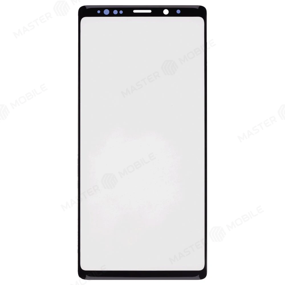 Стекло модуля для Samsung N960 Galaxy Note 9 + OCA (черный)  фото №1