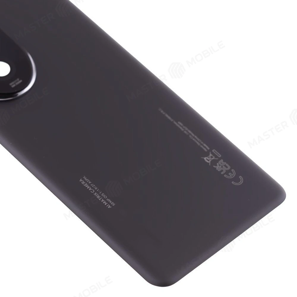 Задняя крышка для Huawei Honor 200 Pro (ELP-NX9) (черный) (в сборе со стеклом камеры) (ORIG100)  фото №4