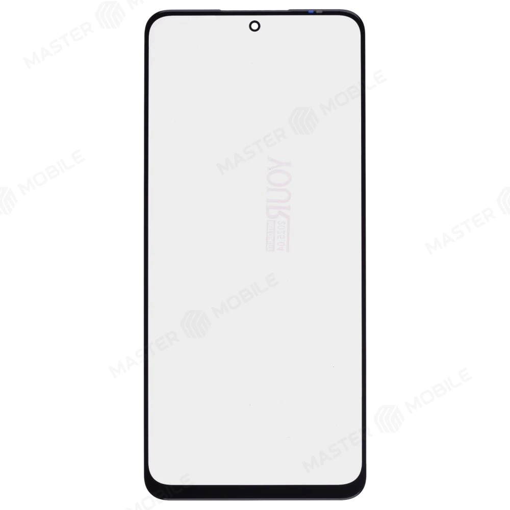 Стекло модуля для Xiaomi Redmi Note 12 4G (23021RAA2Y) / Redmi Note 12 5G (22111317G) / Poco X5 5G (22111317PG) + OCA (черный) (Musttby) (Premium)