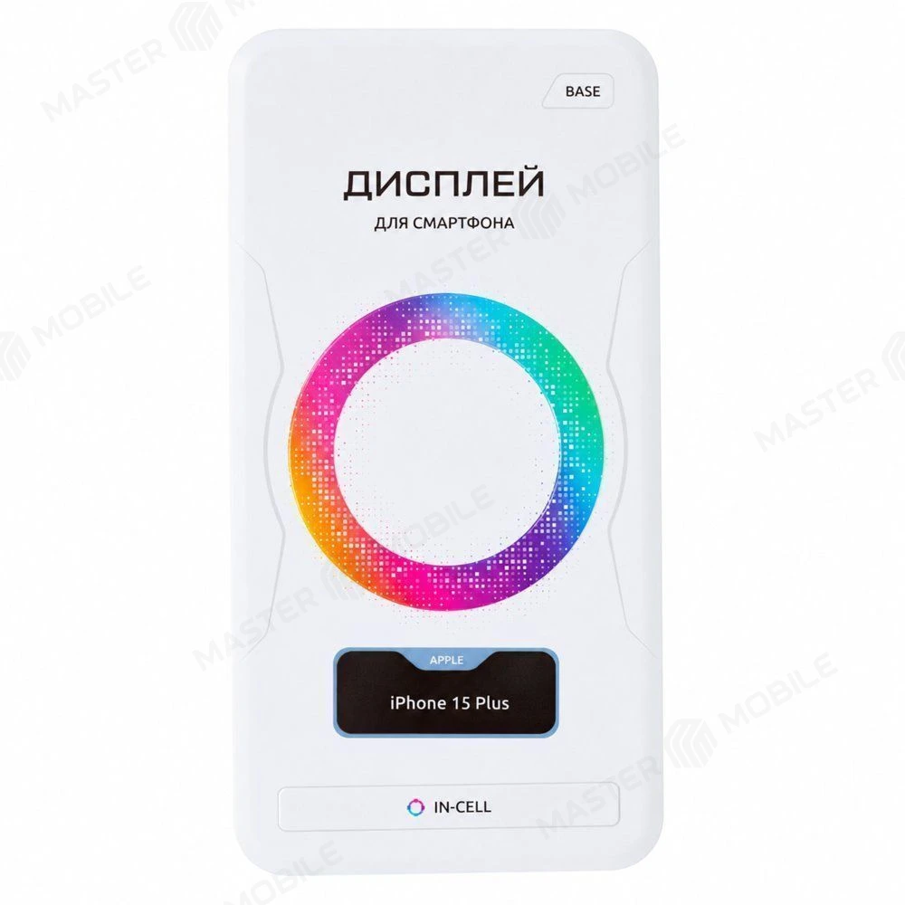 Дисплей для Apple iPhone 15 Plus + тачскрин (черный) (F5ENERGY) (In-Cell) (площадка под IC) (BASE) фото №5