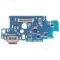 Нижняя плата для Samsung S936 Galaxy S25+ с комп. + разъем зарядки + микрофон + разъем SIM фото №1