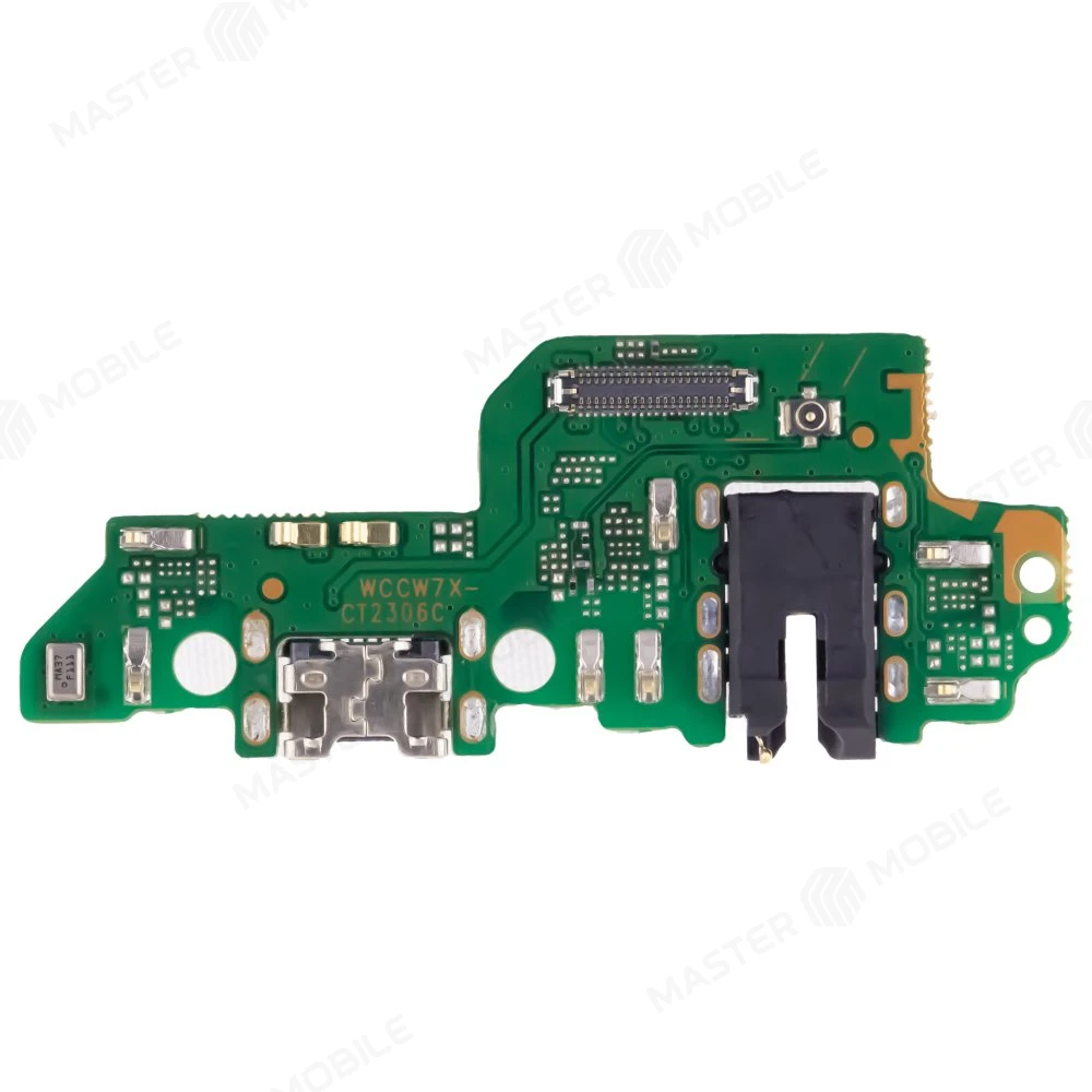 Нижняя плата для Huawei Honor 7X (BND-L21) с комп. + разъем зарядки + разъем гарнитуры + микрофон  фото №1