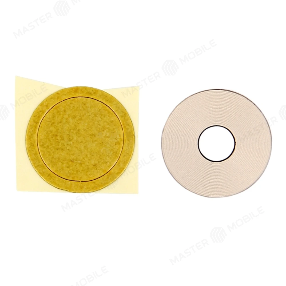 Стекло задней камеры для Huawei Mate 8 (NXT-L29) (в рамке) (золотистый) 