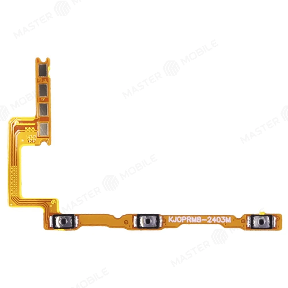 Шлейф для Realme 8 4G (RMX3085) / 8 Pro (RMX3081) с комп. (на кнопку включения и кнопки громкости)  фото №1