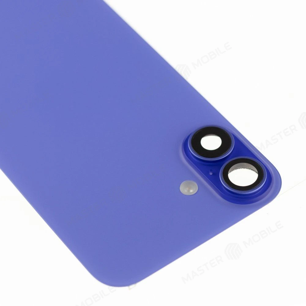 Задняя крышка для Apple iPhone 16 Plus (синий) (в сборе) (ORIG100) (Снятый) (возможен дефект ЛКП) фото №3