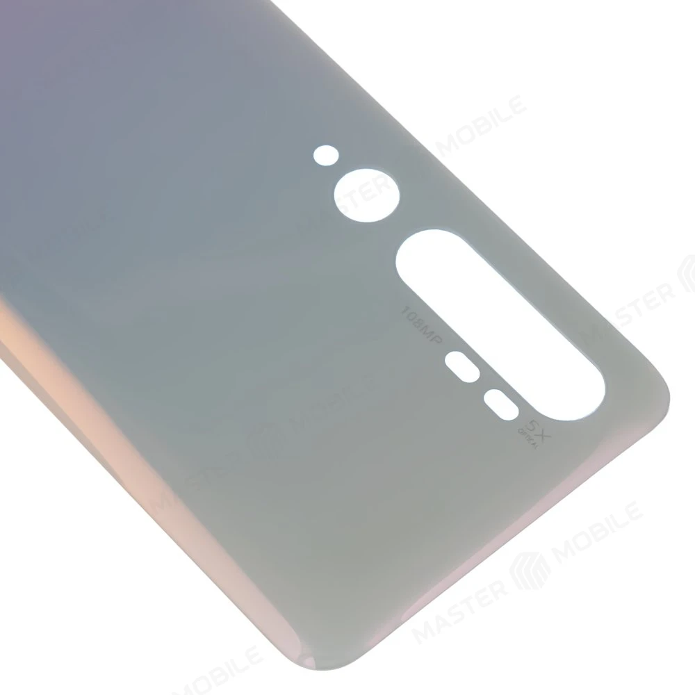 Задняя крышка для Xiaomi Mi Note 10 (M1910F4G) / Mi Note 10 Pro (M1910F4S) / Mi CC9 Pro (бело-голубой) фото №3
