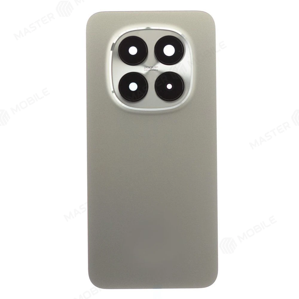 Задняя крышка для Xiaomi Redmi Note 15 Pro 5G (25080RABDG) (серый) (в сборе со стеклом камеры) фото №1