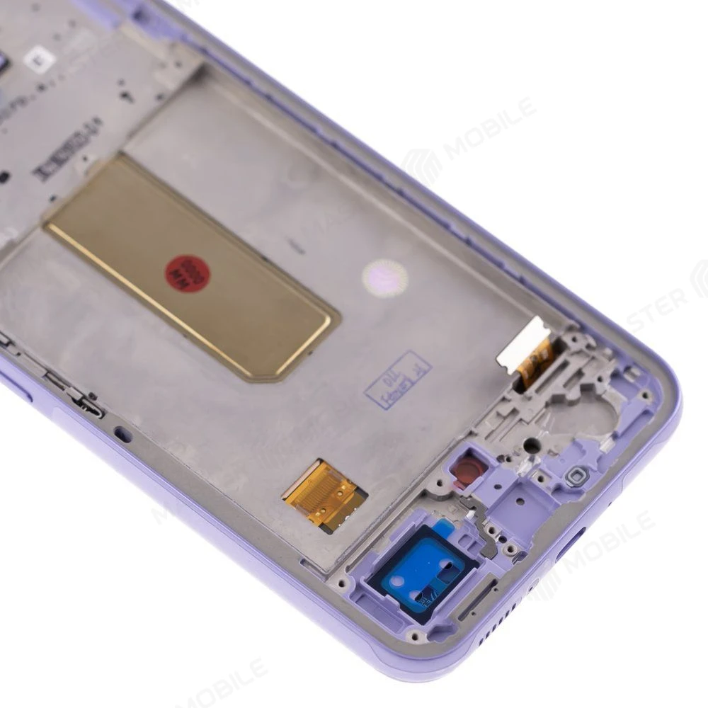 Дисплей для Samsung A346 Galaxy A34 5G + тачскрин (фиолетовый) (в рамке) (ORIG100) (SP) фото №4